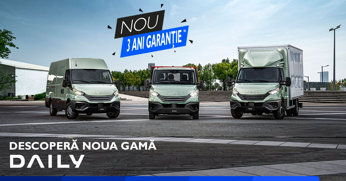 Descoperă gama IVECO DAILY